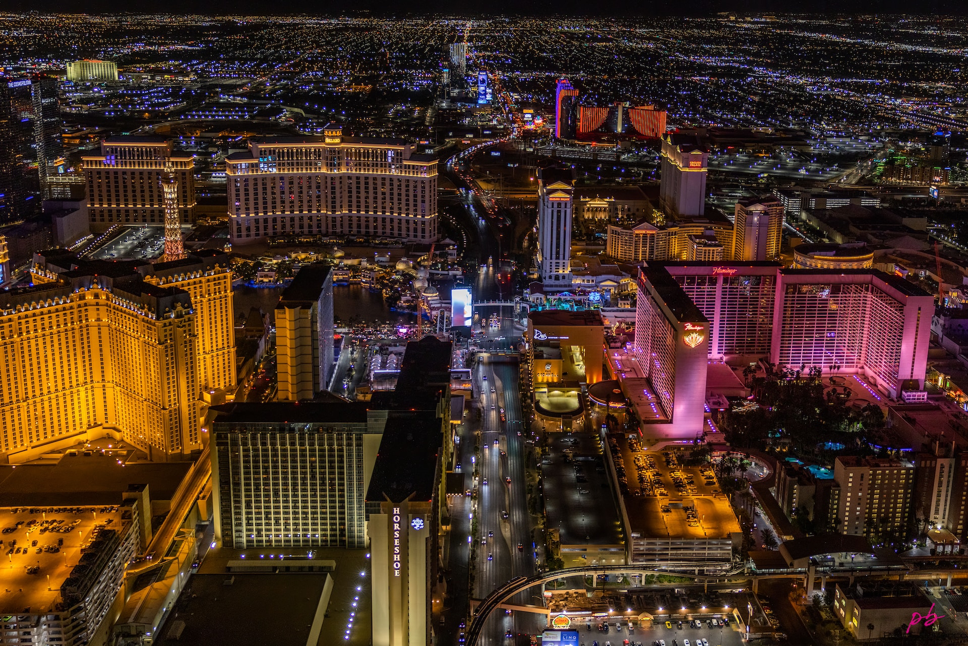 Kaart Las Vegas - Bekijk direct op Las Vegas
